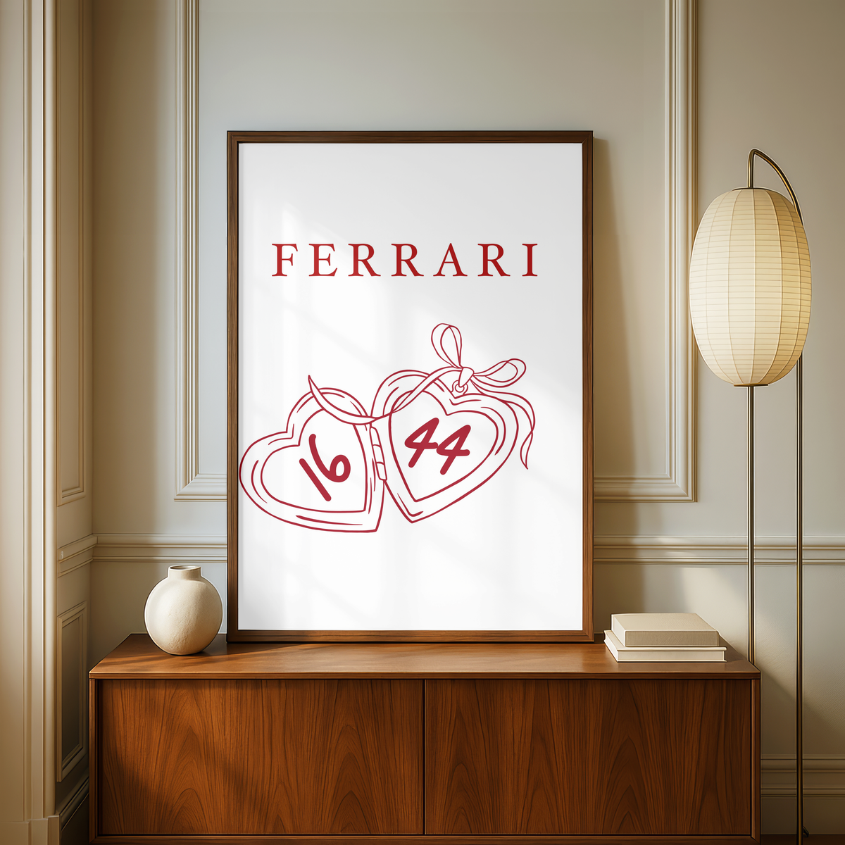 Motor Racing Inspired Team Print