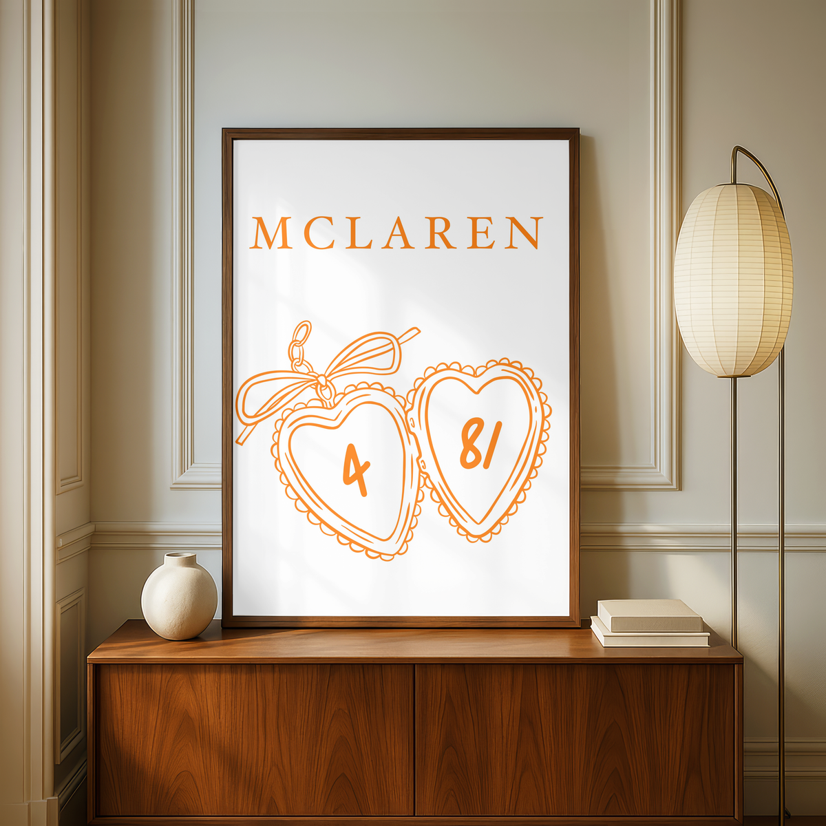 Motor Racing Inspired Team Print