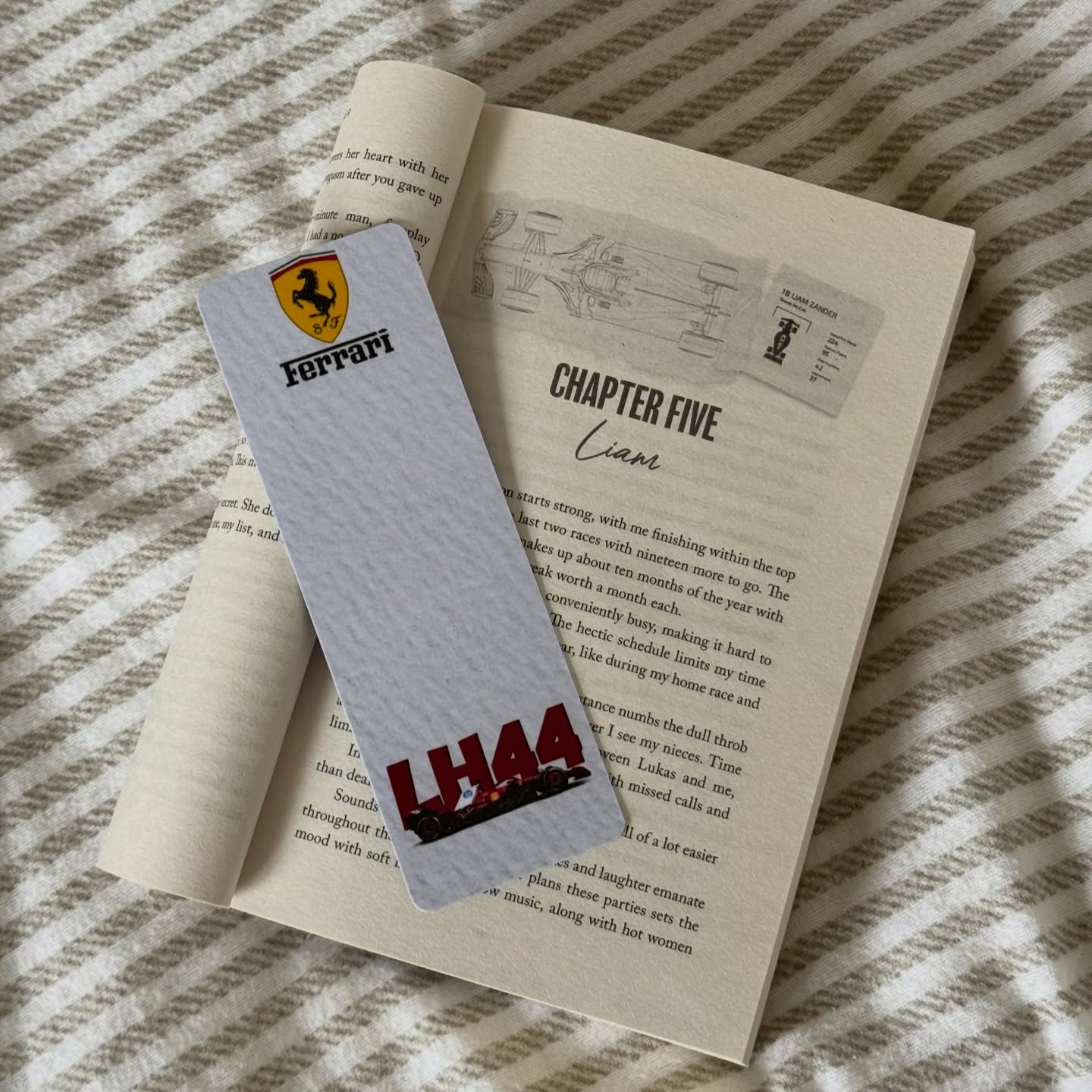 F1 Driver Bookmarks