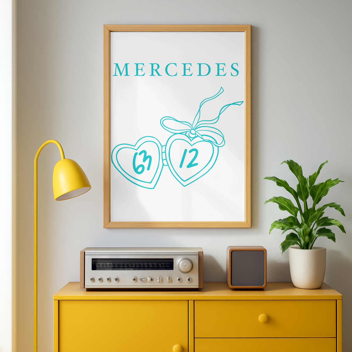 Motor Racing Inspired Team Print