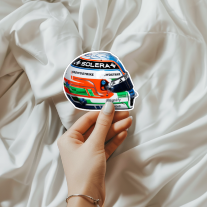 2025 Driver-Inspired F1 Helmets Stickers
