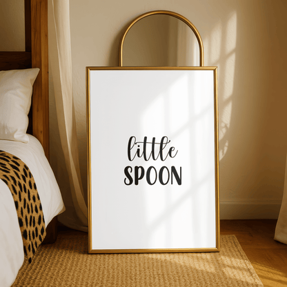 Little Spoon Bedroom Print