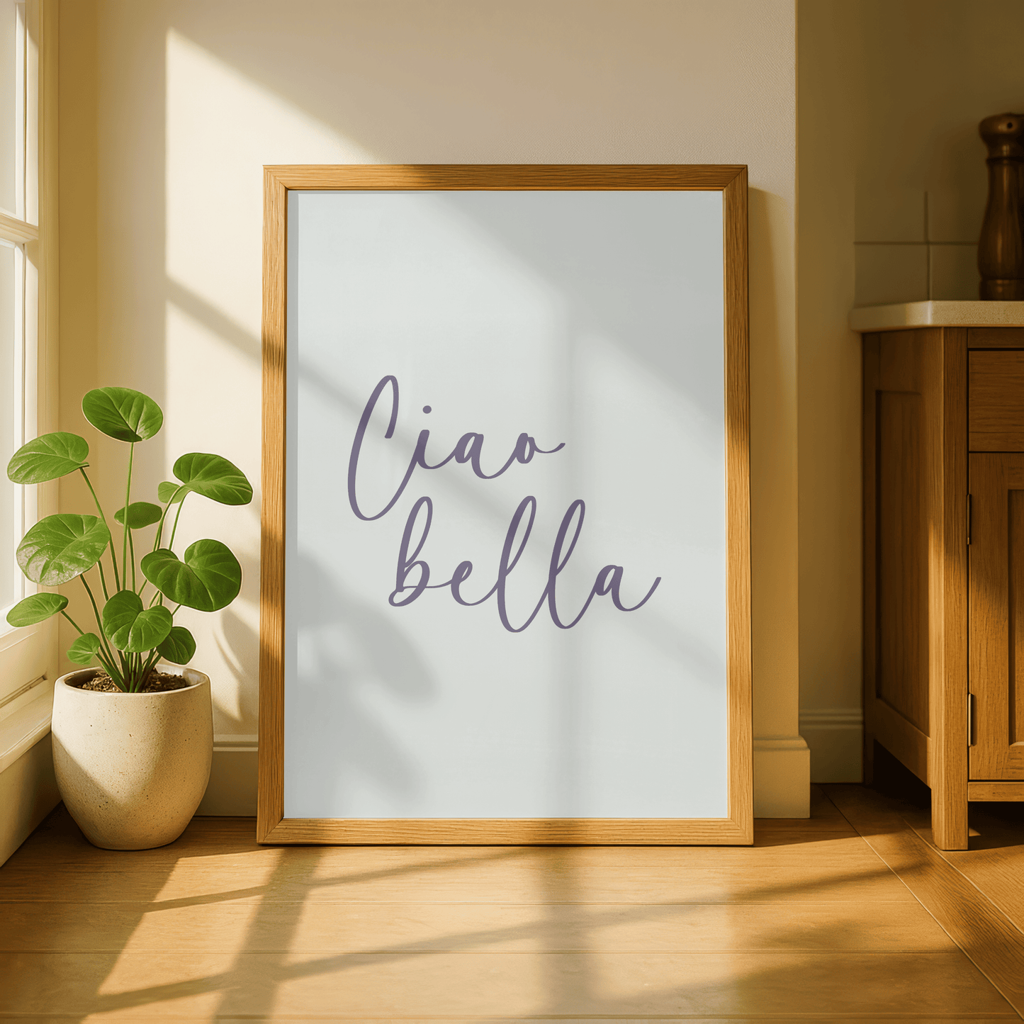 Ciao Bella Minimal Print