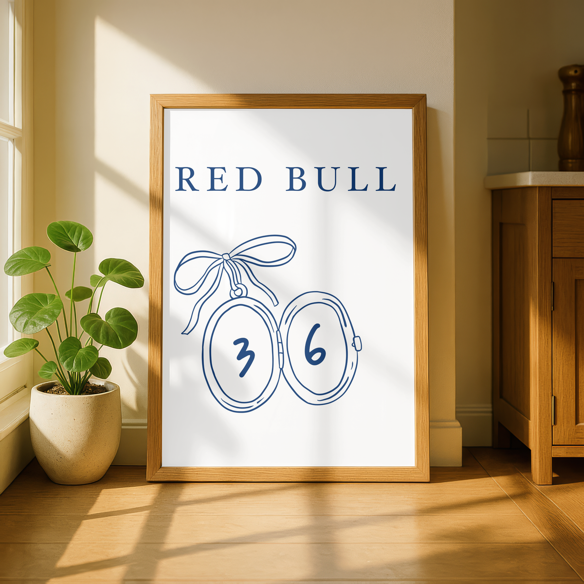 Motor Racing Inspired Team Print