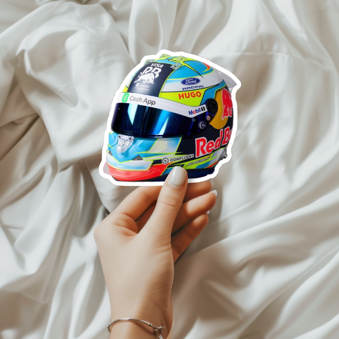 2026 Driver-Inspired F1 Helmets Stickers