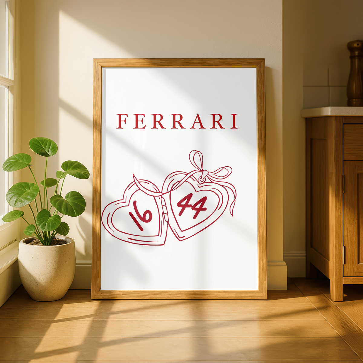 Motor Racing Inspired Team Print