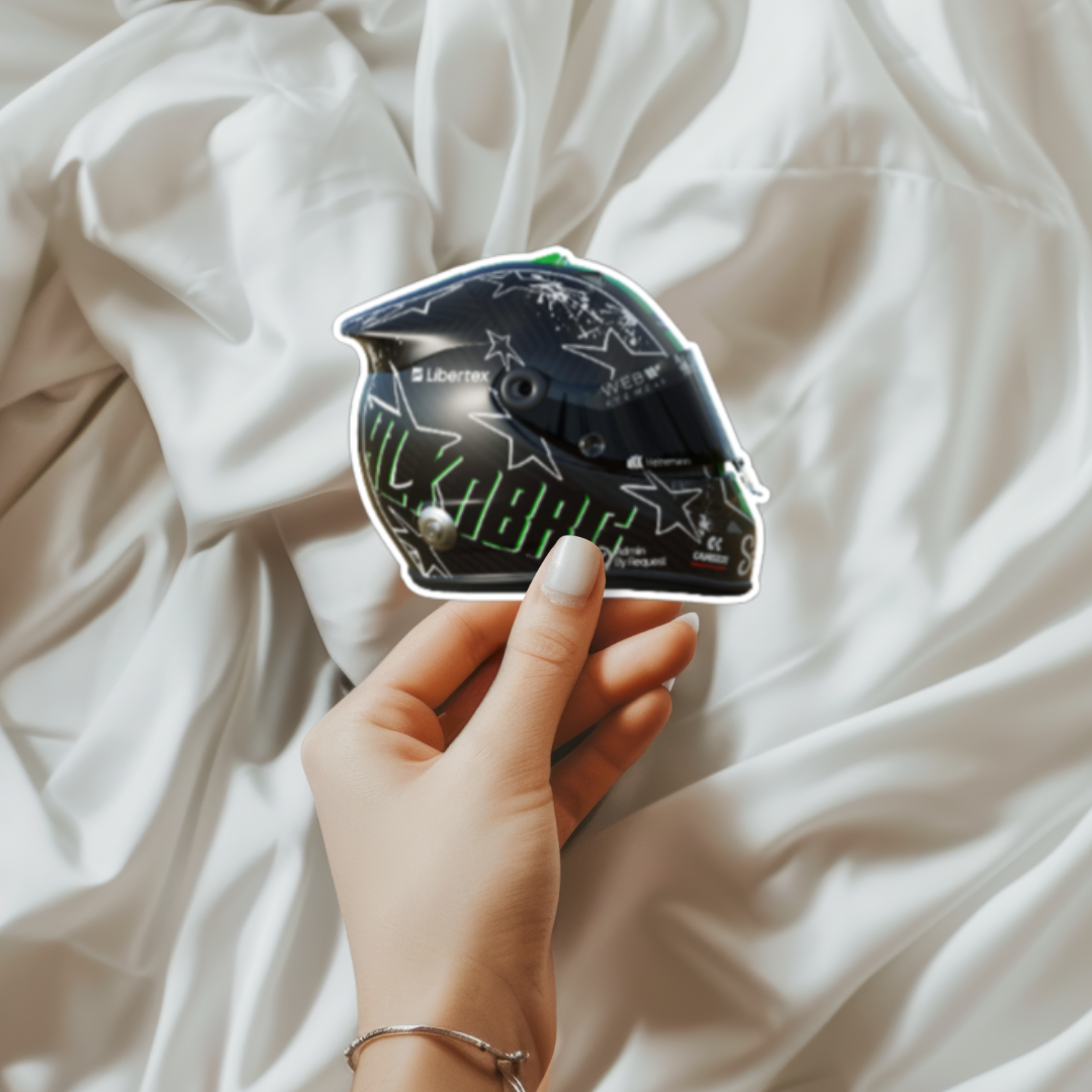 2025 Driver-Inspired F1 Helmets Stickers
