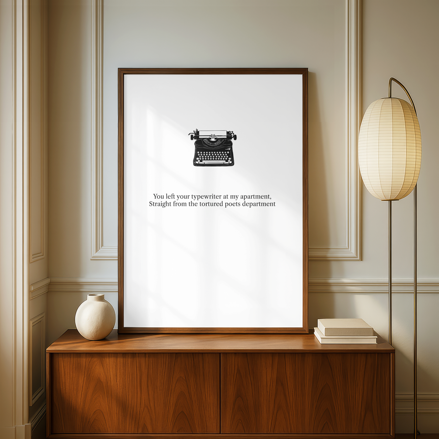 Taylor Swift "The Tortured Poet Department" Lyric Print - A5
