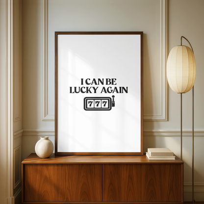 Louis Tomlinson "Lucky Again" Lyric Print - A5