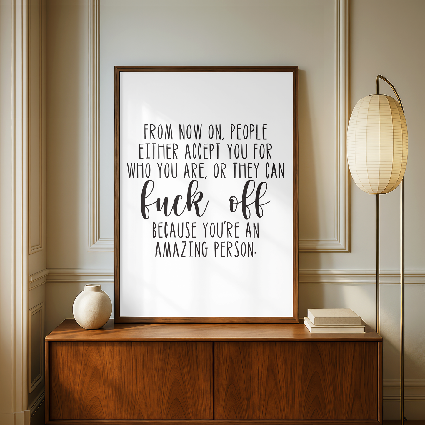 My Mad Fat Diary Quote Print - A5