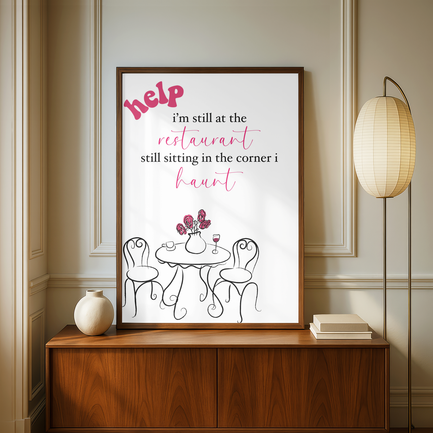 Taylor Swift "Right Where You Left Me" Lyric Print - A5