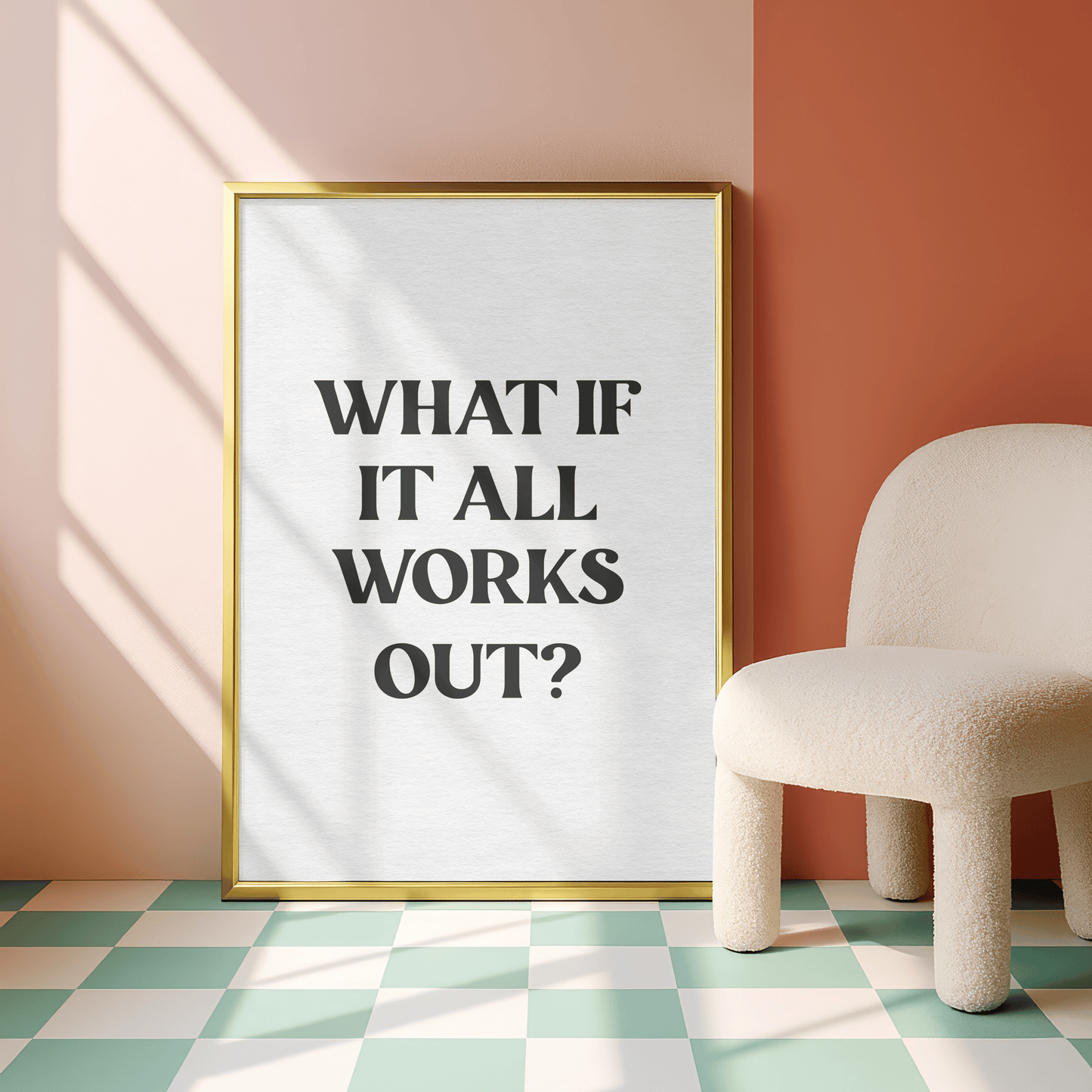 What if it all works out? Quote Print
