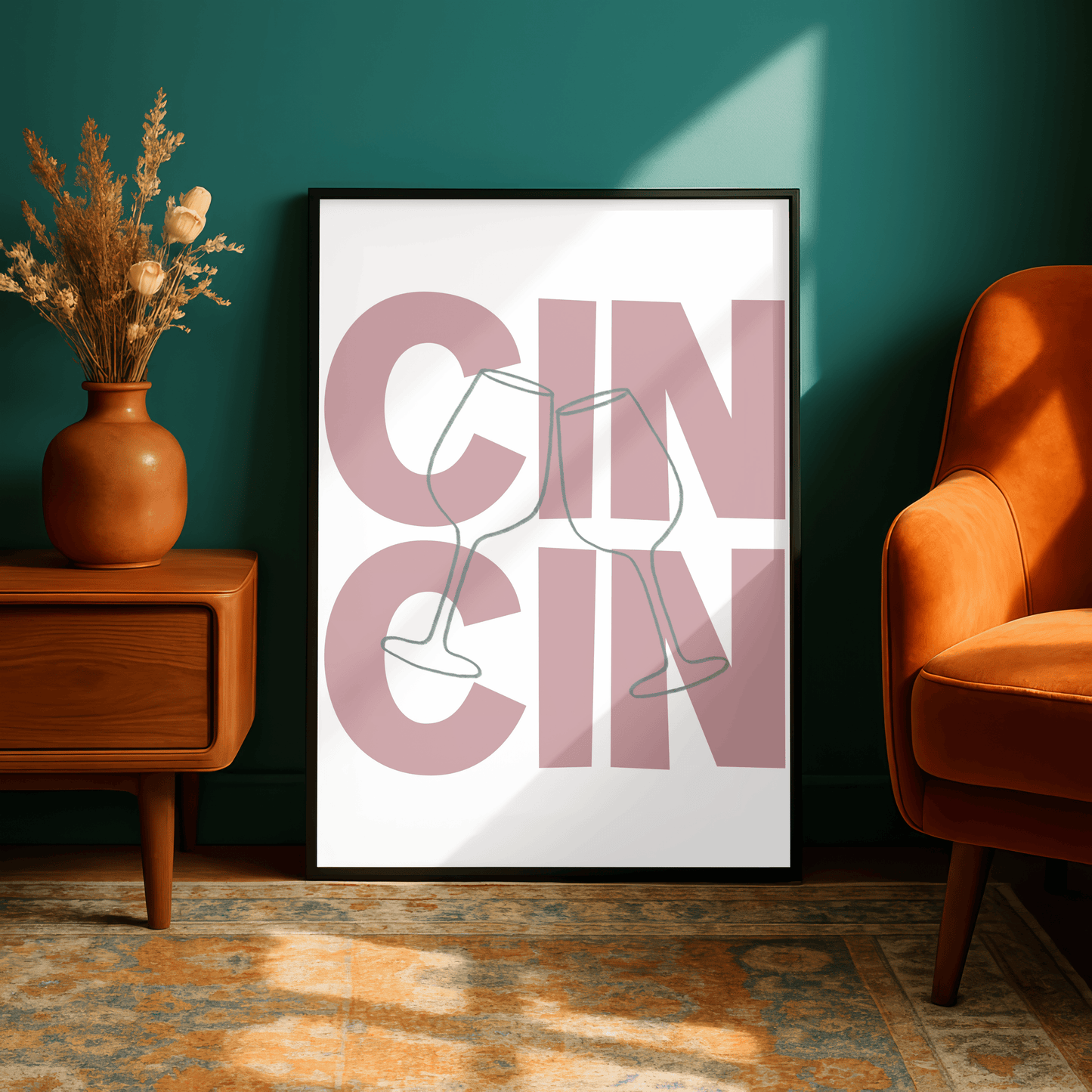 Cin, Cin Bar Print