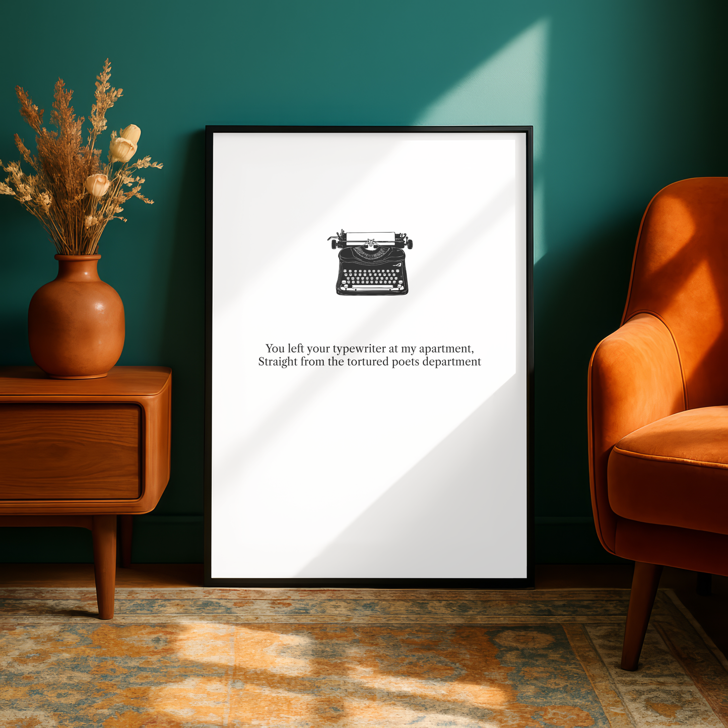 Taylor Swift "The Tortured Poet Department" Lyric Print - A5