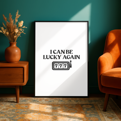 Louis Tomlinson "Lucky Again" Lyric Print - A5
