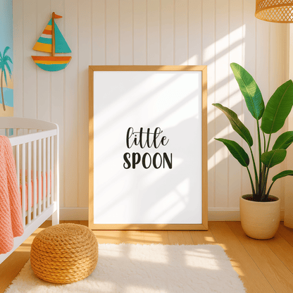 Little Spoon Bedroom Print