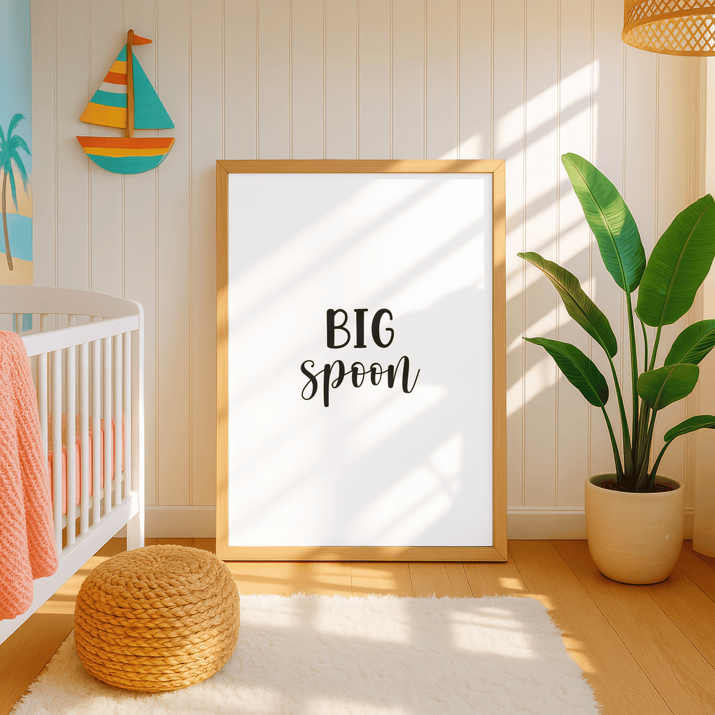 Big Spoon Bedroom Print