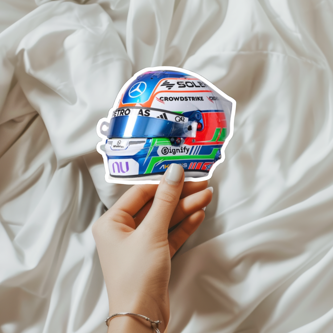 2026 Driver-Inspired F1 Helmets Stickers