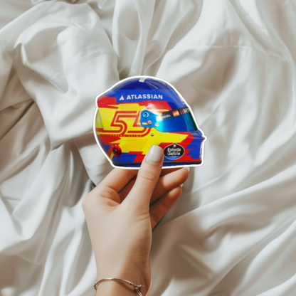 2025 Driver-Inspired F1 Helmets Stickers