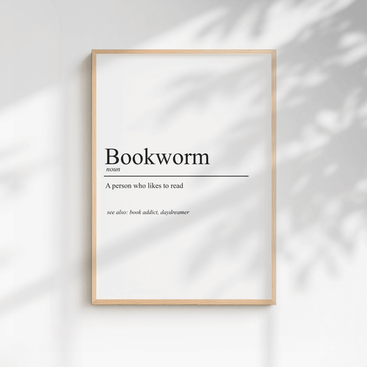 Bookworm Definition Minimal Quote