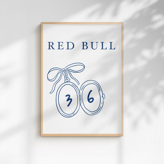 Motor Racing Inspired Team Print
