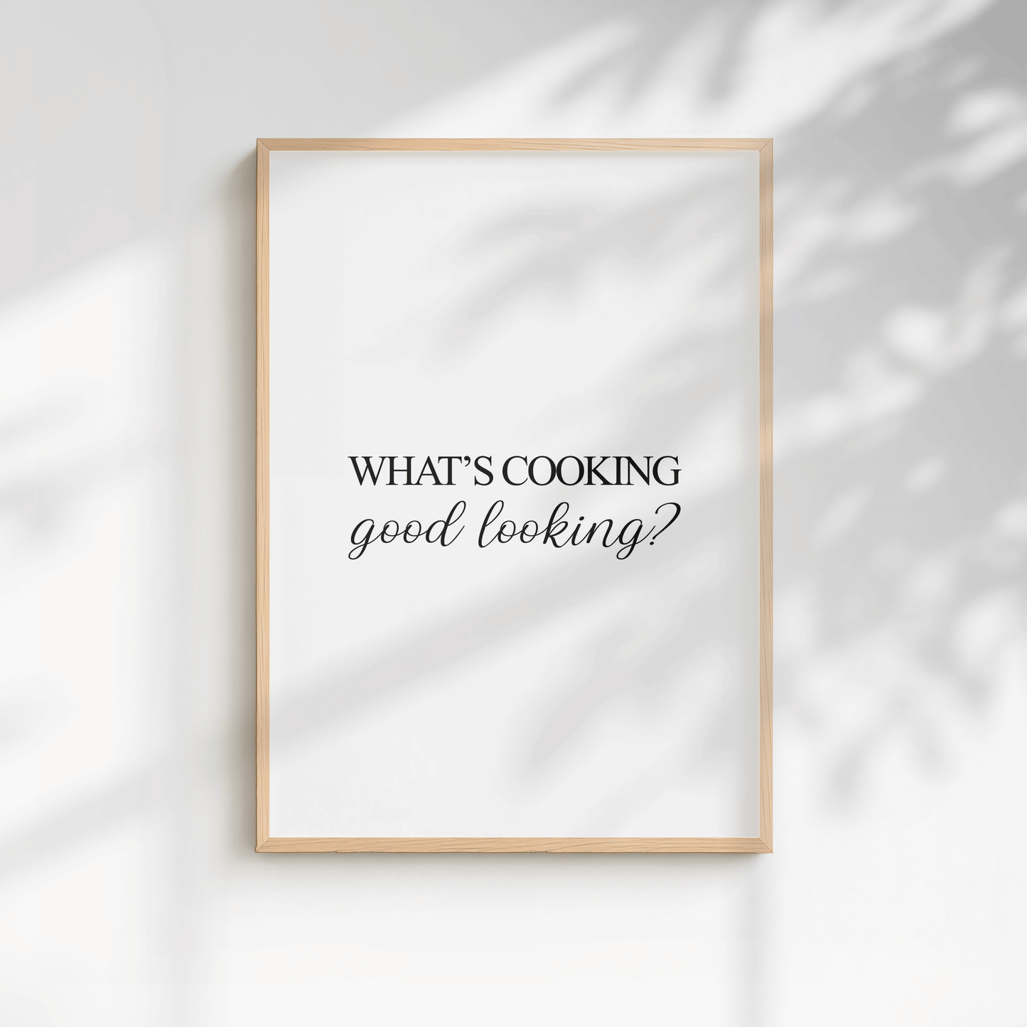 What's Cooking, Good Looking? Kitchen Print