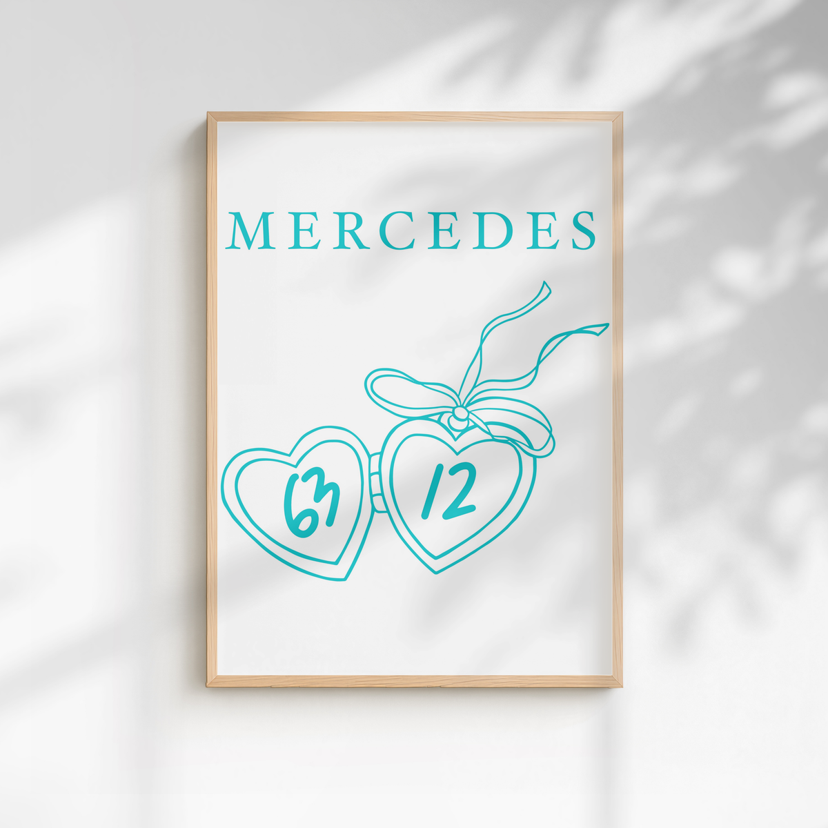 Motor Racing Inspired Team Print