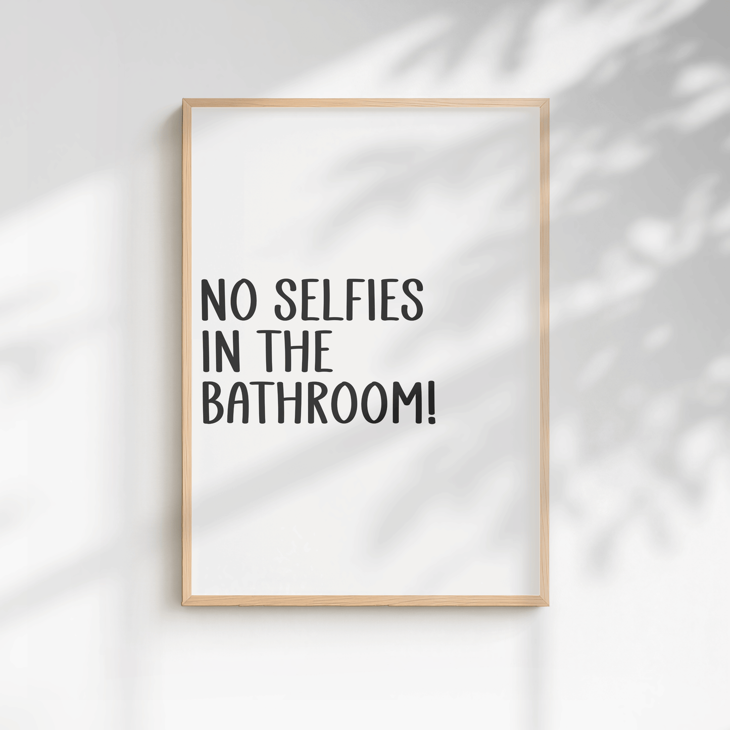 Minimal Bathroom Print