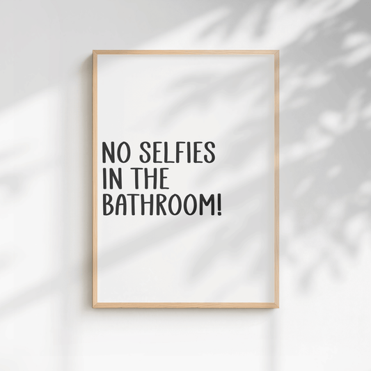 Minimal Bathroom Print