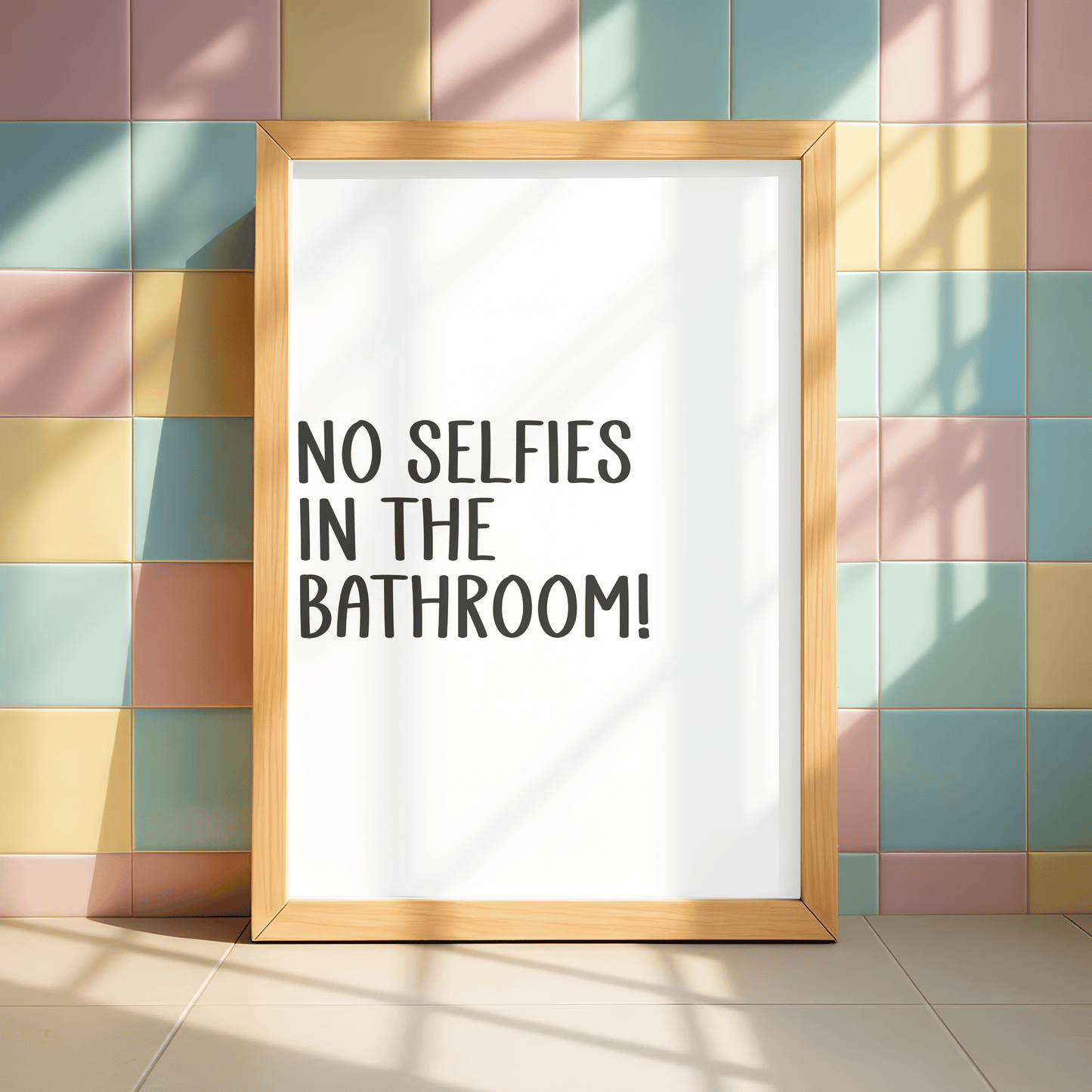 Minimal Bathroom Print