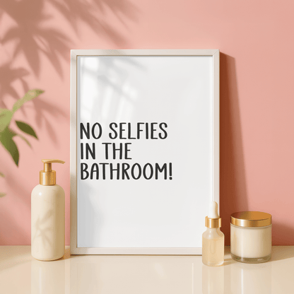 Minimal Bathroom Print