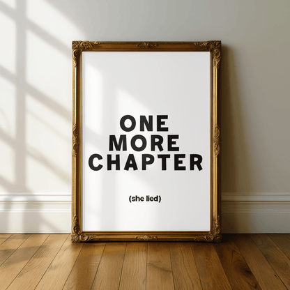 One More Chapter Book Quote