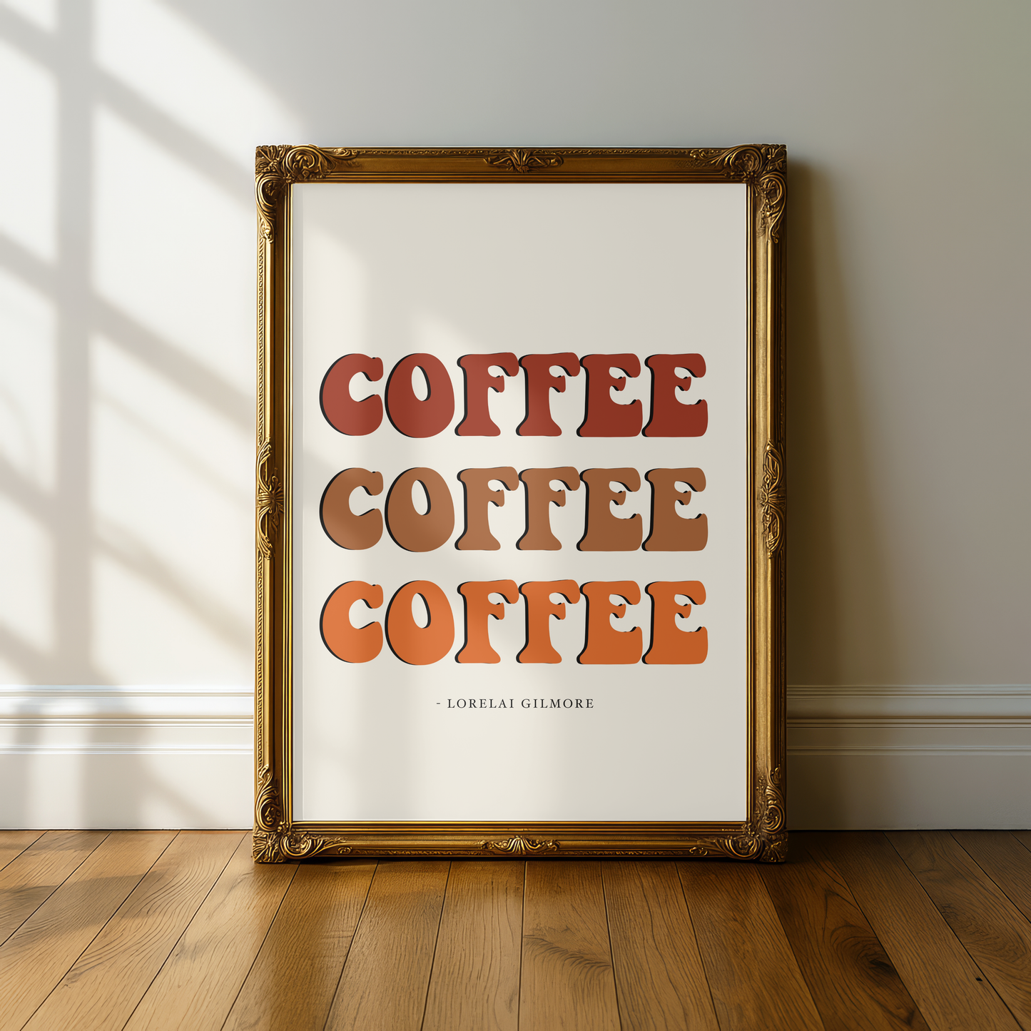 Lorelai Gilmore "Gilmore Girls" Quote Print - A5