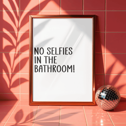 Minimal Bathroom Print