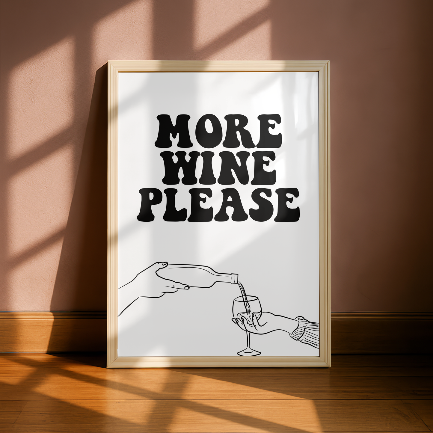 More Wine Please Print
