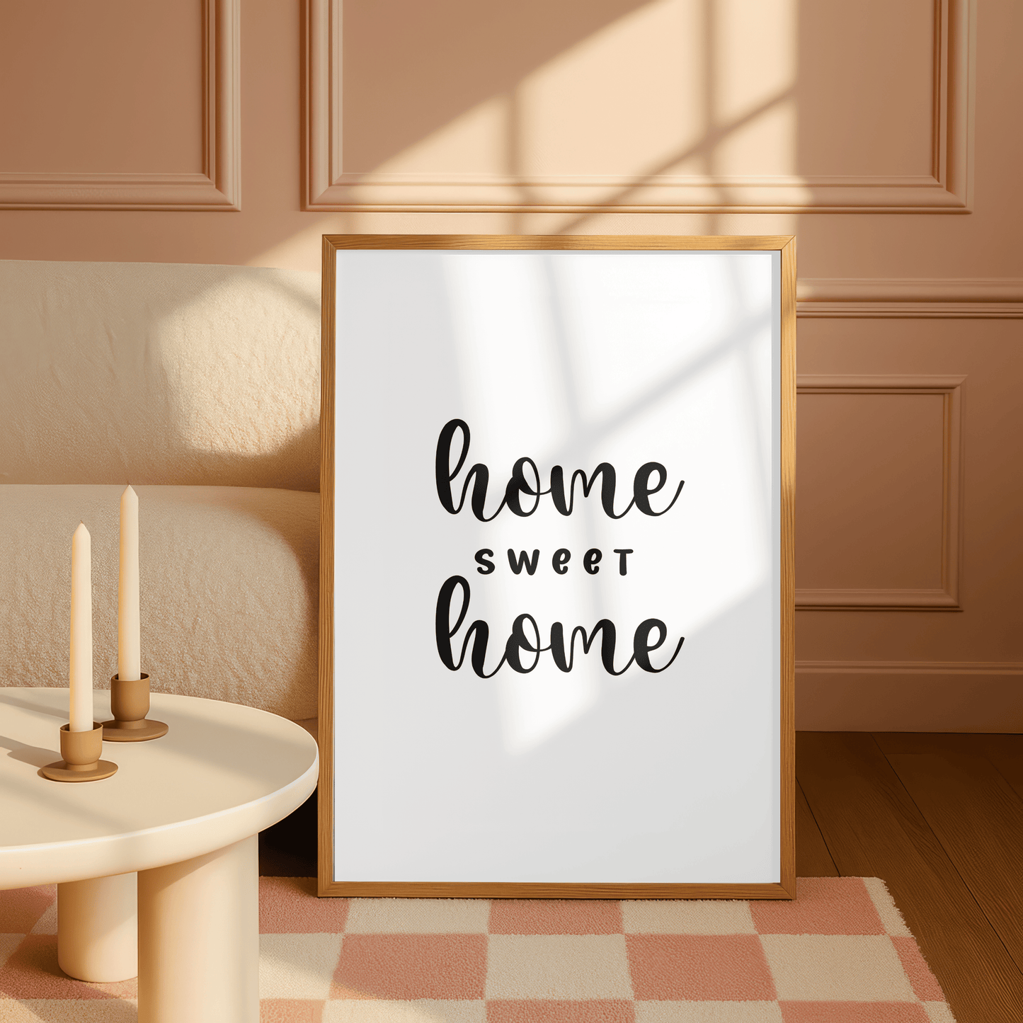 Home Sweet Home Minimal Print