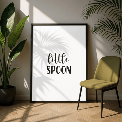 Little Spoon Bedroom Print