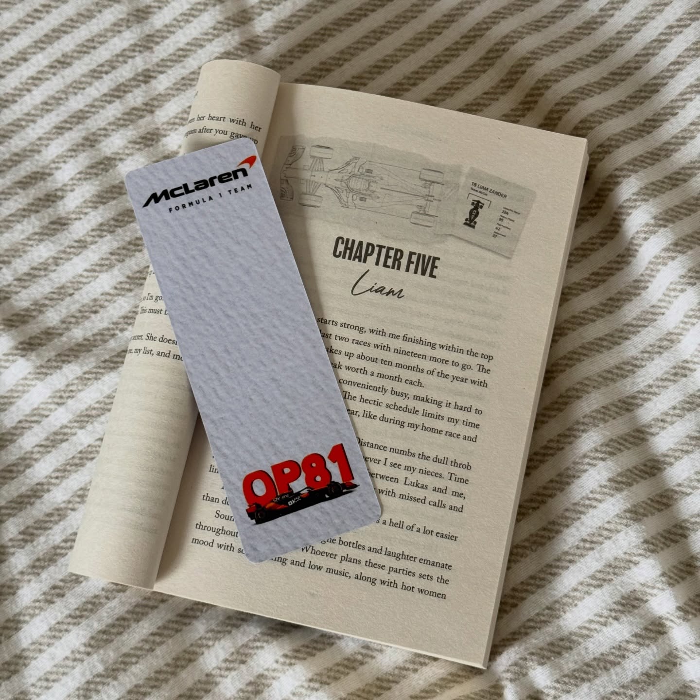 F1 Driver Bookmarks