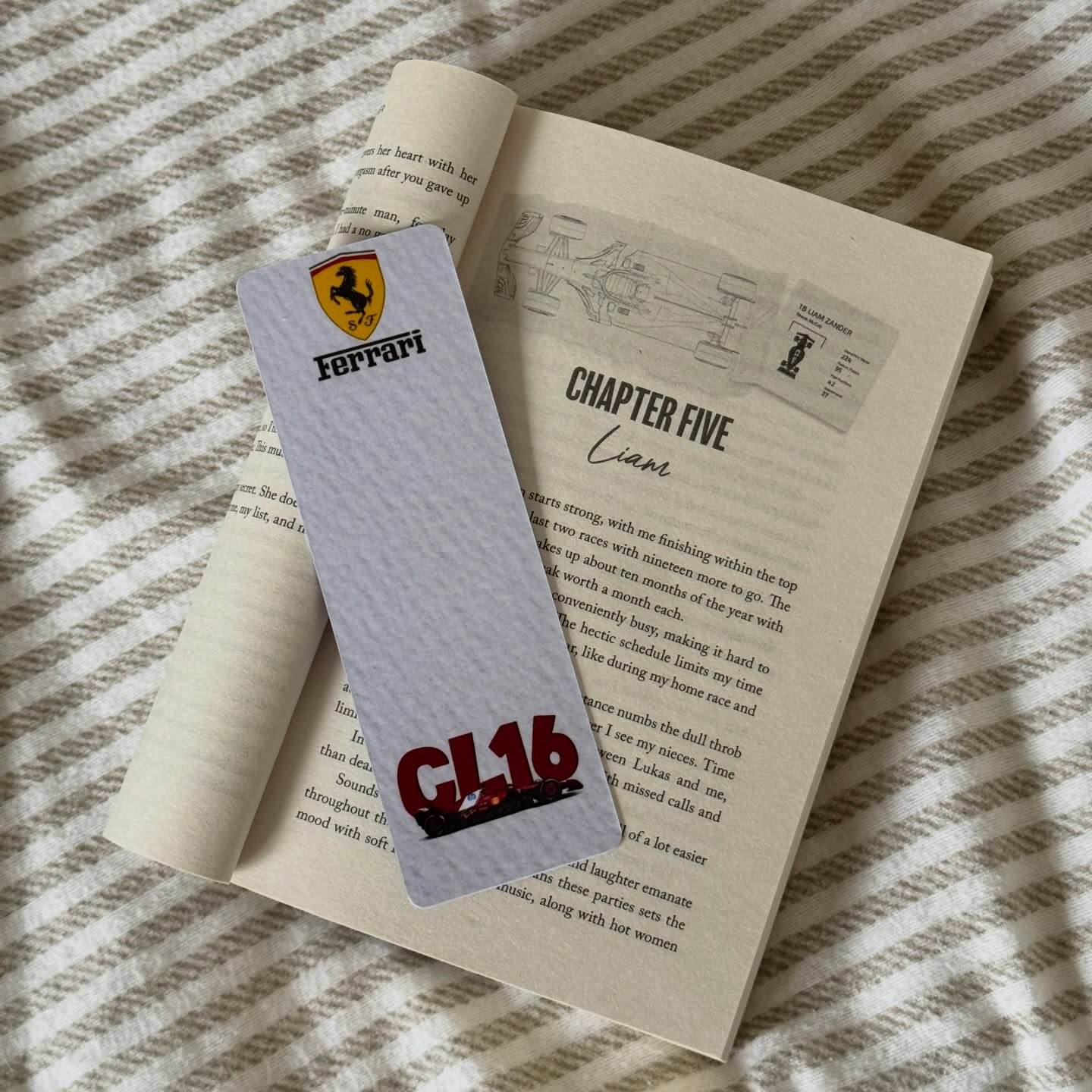 F1 Driver Bookmarks