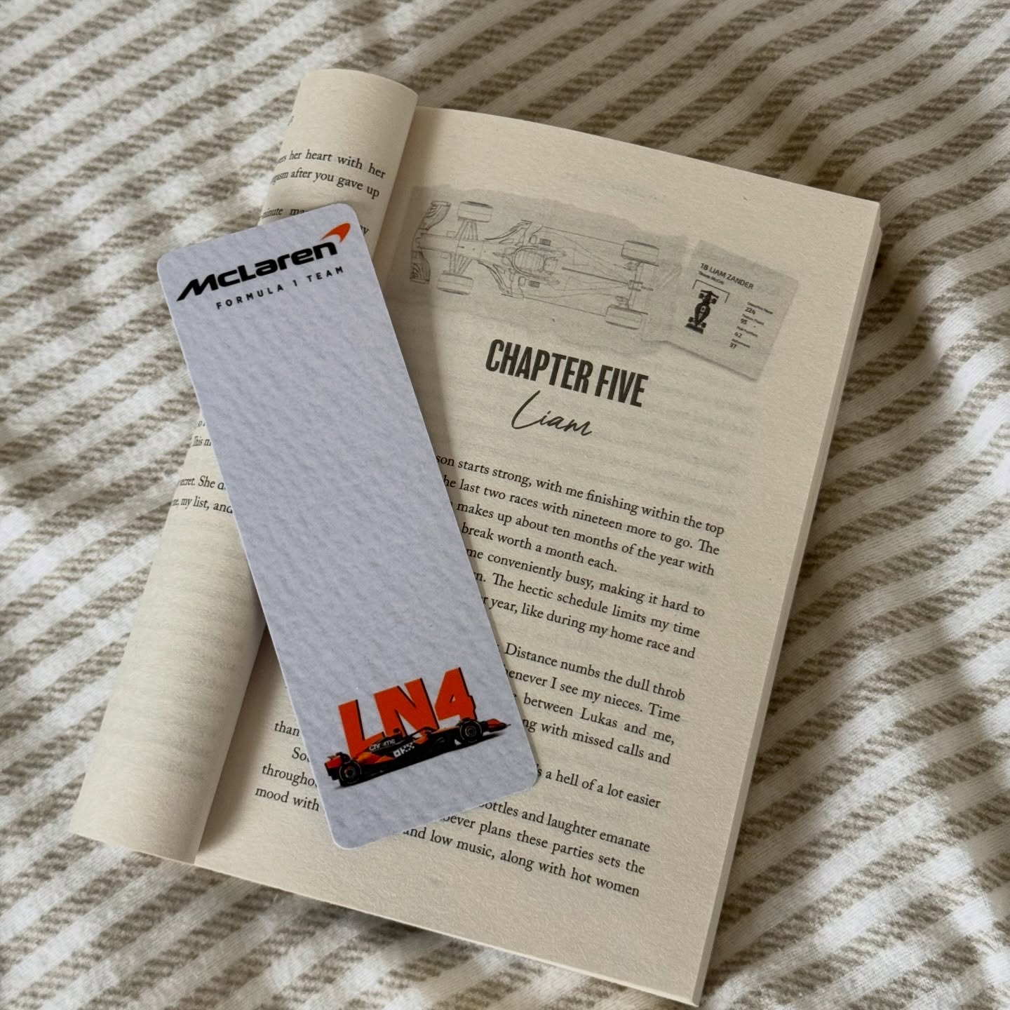 F1 Driver Bookmarks