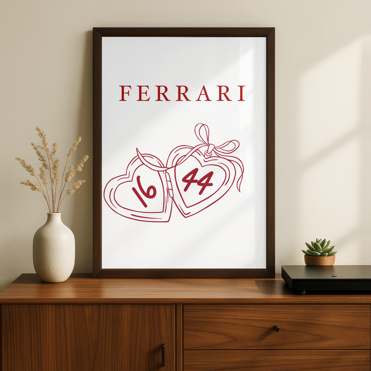 Motor Racing Inspired Team Print