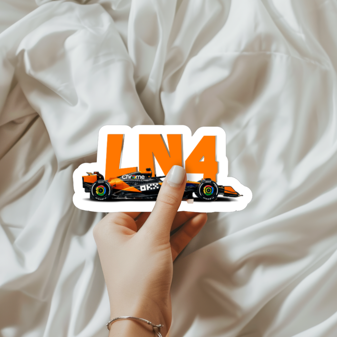 F1 Driver Sticker Name