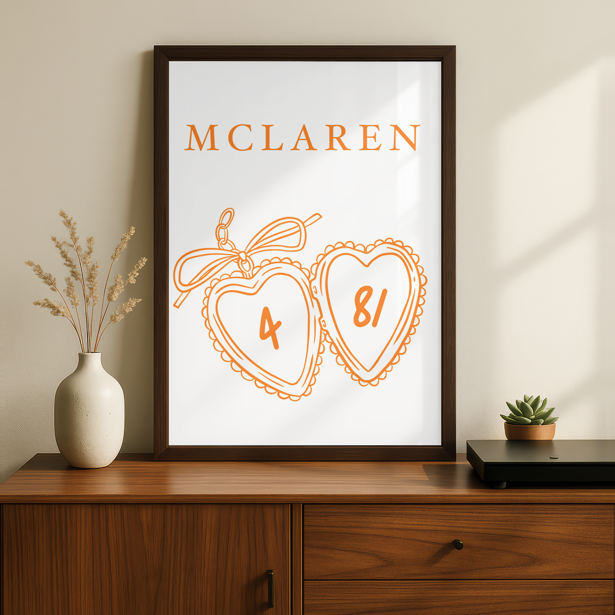 Motor Racing Inspired Team Print