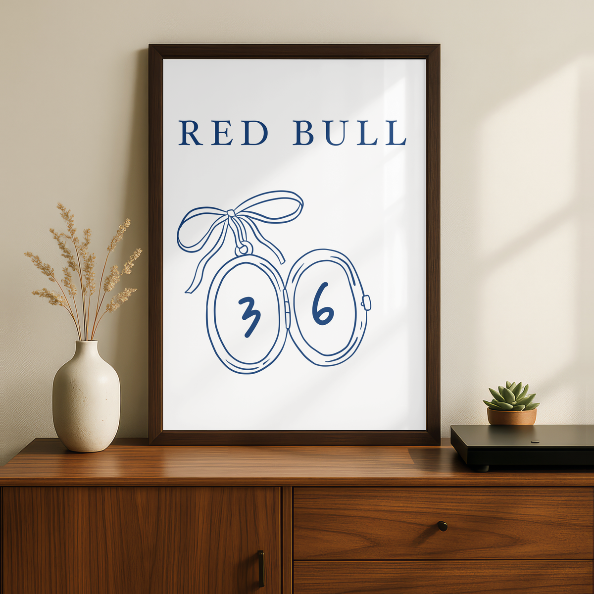 Motor Racing Inspired Team Print