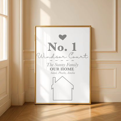 Personalised Family Print