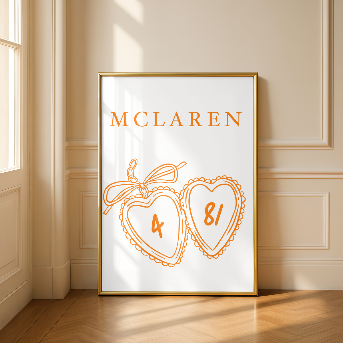 Motor Racing Inspired Team Print
