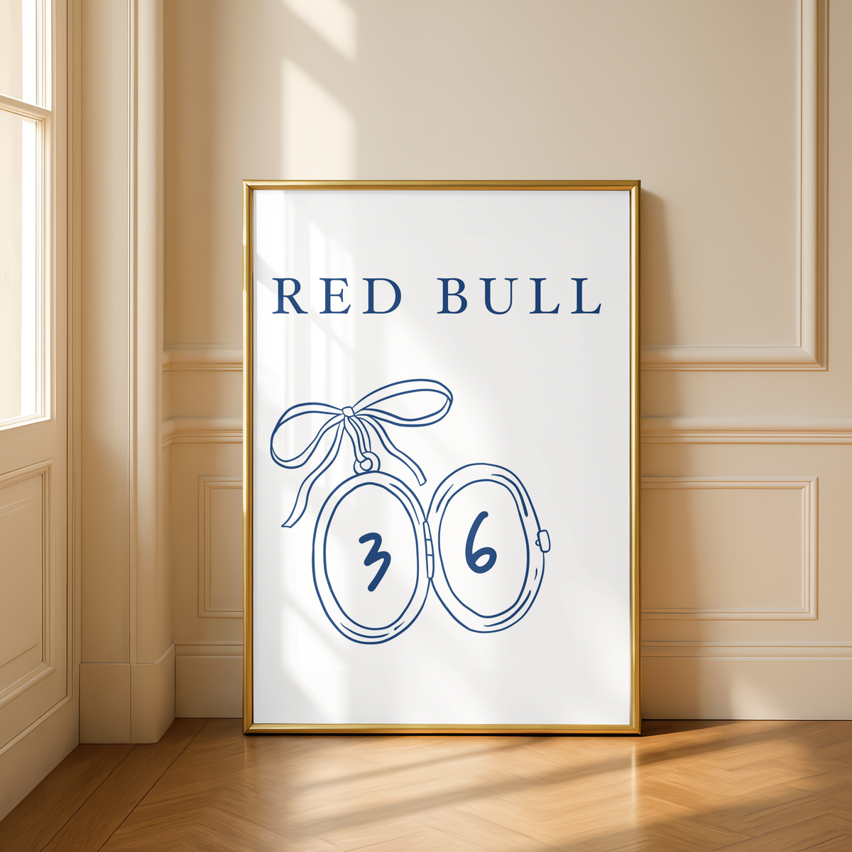 Motor Racing Inspired Team Print