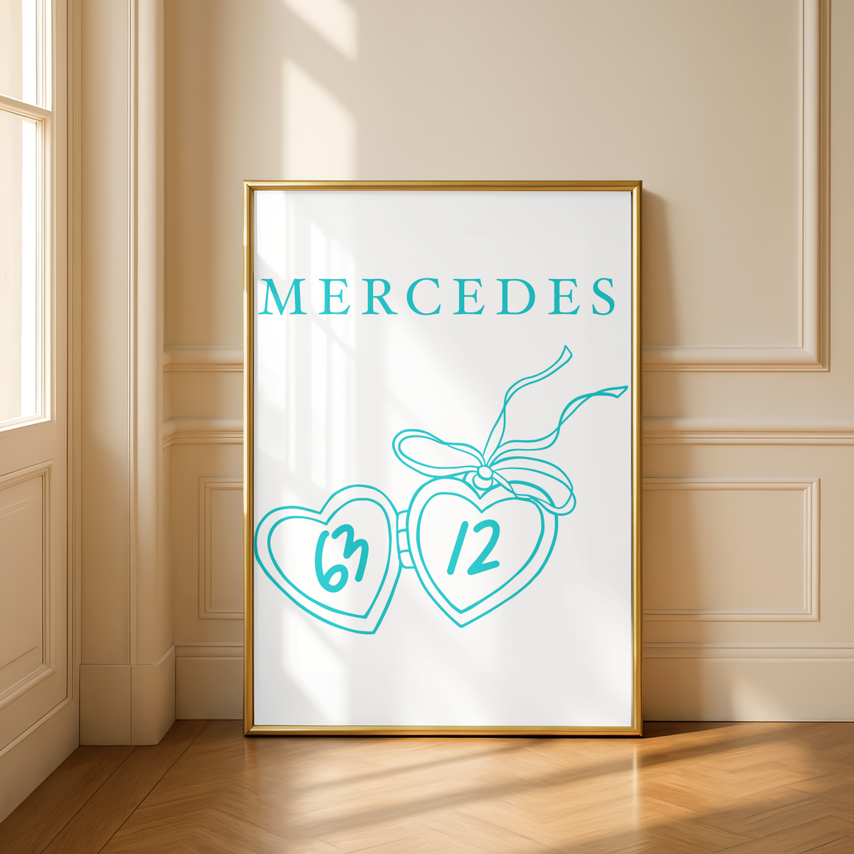 Motor Racing Inspired Team Print