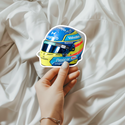 2026 Driver-Inspired F1 Helmets Stickers