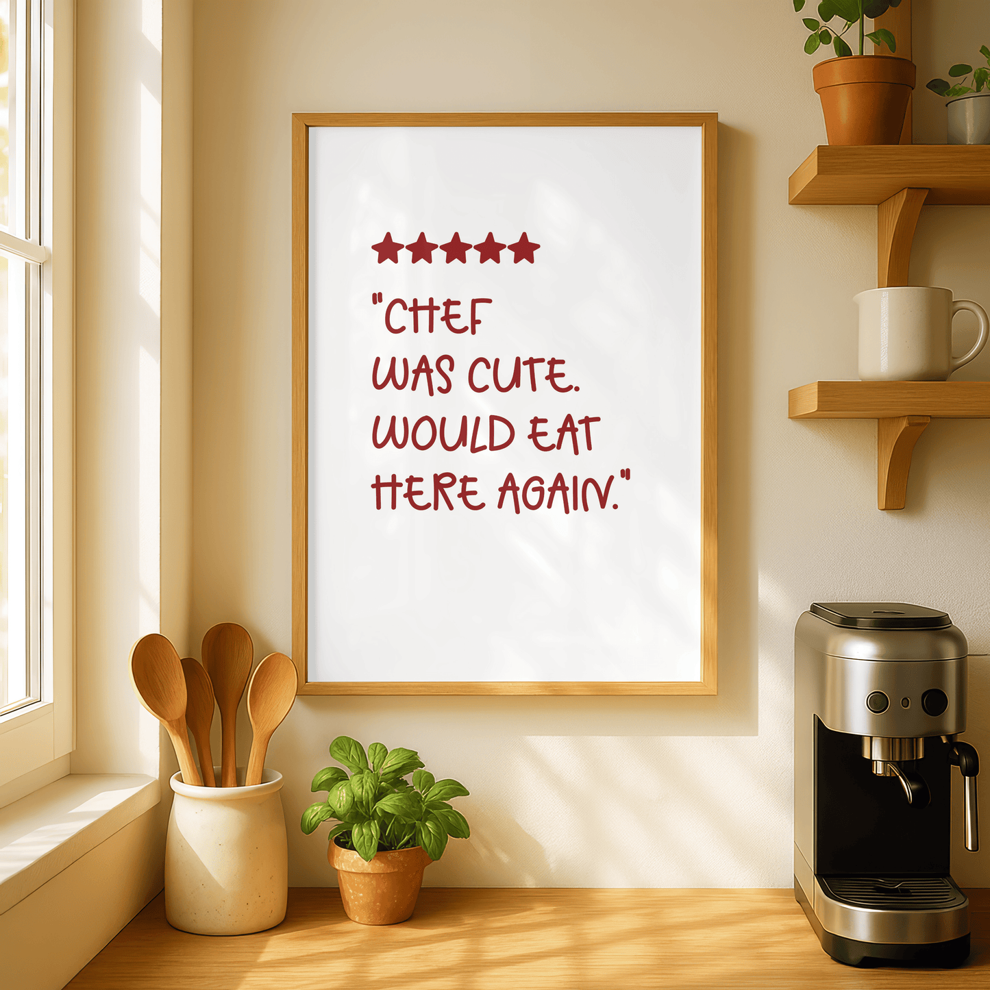 5-Star Review Kitchen Print